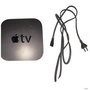 Apple TV (4th Generation) HD Media Streamer- A1625 - with cord- No Remote